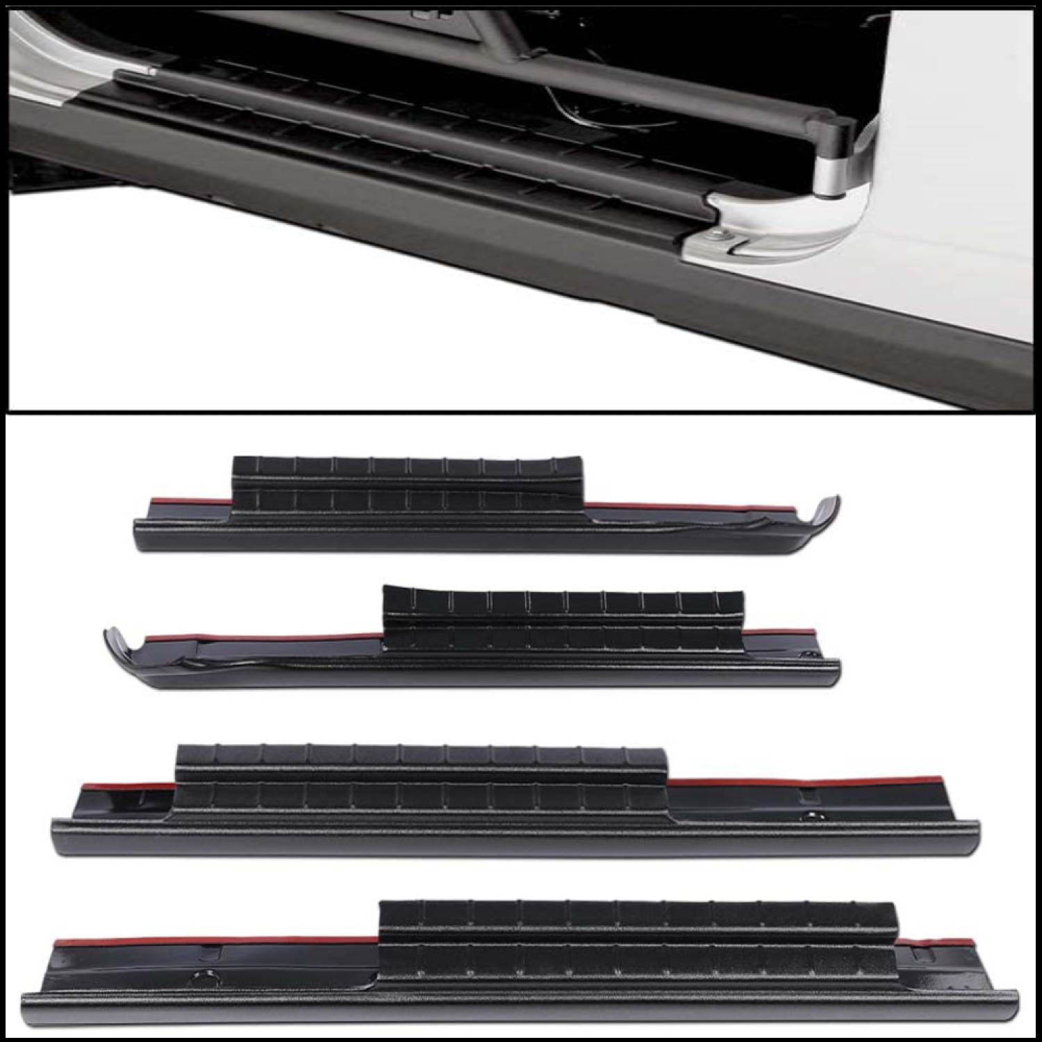 Trail Armor Rocker Panel Compatible with Chevy Silverado 1500 Crew Cab 2014-2018 Trail Armor Rocker Panel Compatible with Chevy Silverado 1500 Crew Cab 2014-2018