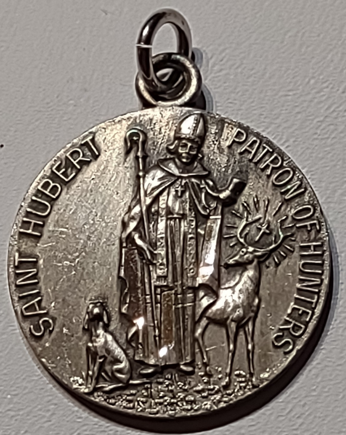 Sterling Medal St. Hubert 3/4\ Sterling Medal St. Hubert 3/4\
