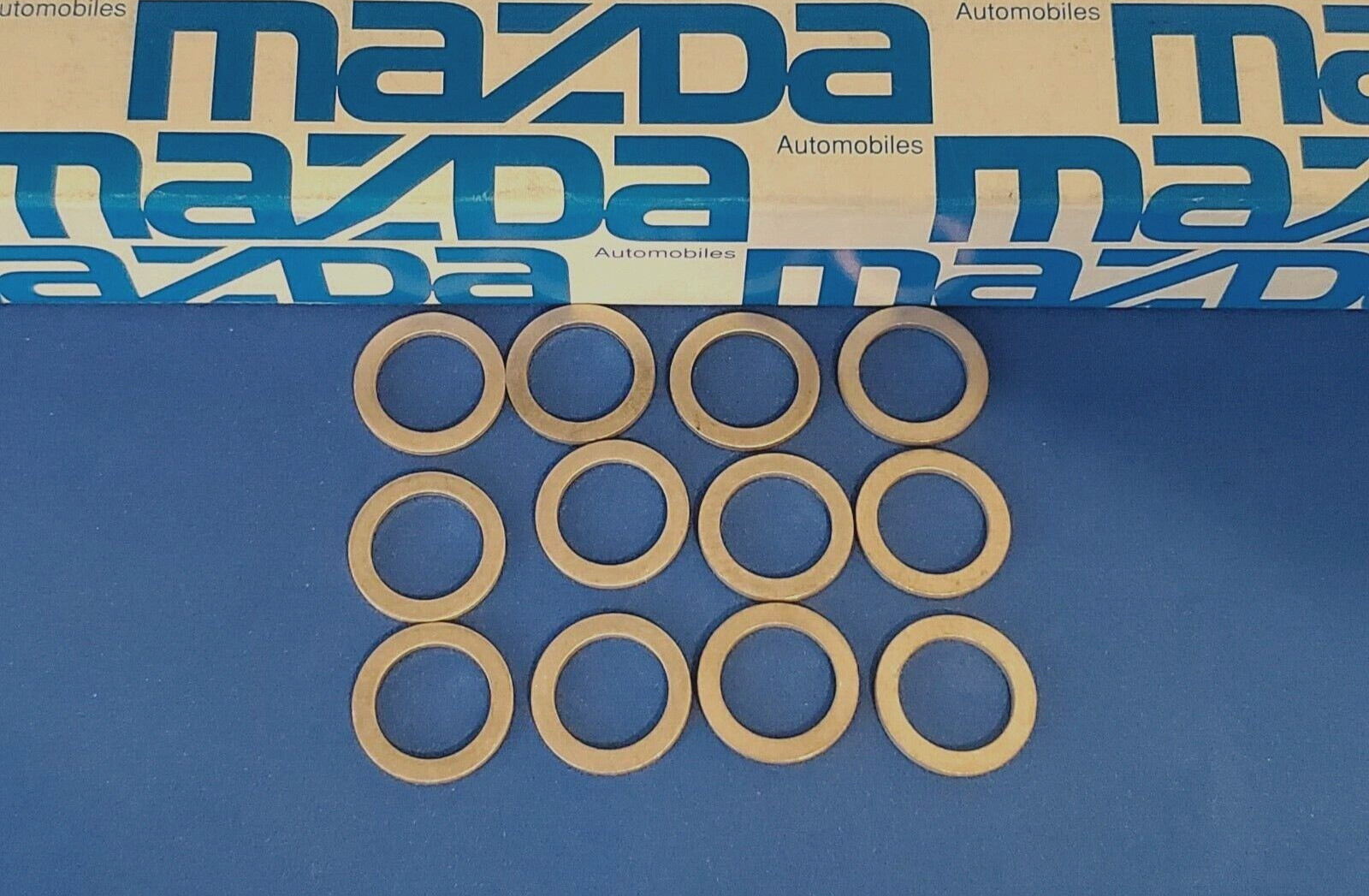 12 Pcs. OEM Replacement for Mazda 14mm Oil Drain Plug Gasket / M14 # 9956-41-400 12 Pcs. OEM Replacement for Mazda 14mm Oil Drain Plug Gasket / M14 # 9956-41-400