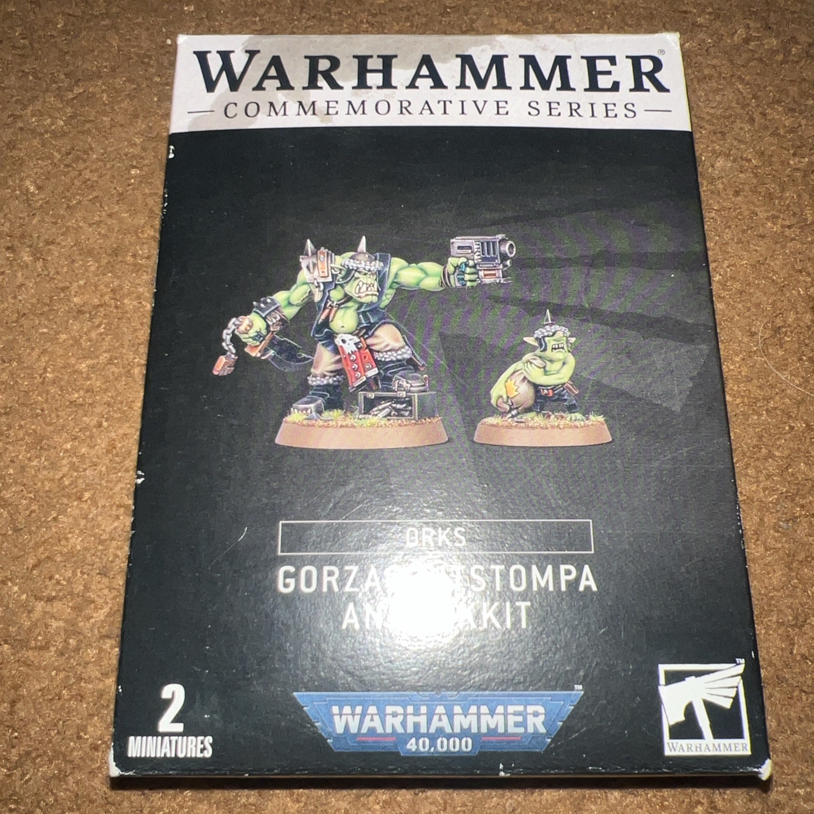 Gorzag Gitstompa and Nikkit Orks Ork Nob Warhammer 40k BNIB OOP Games Workshop Gorzag Gitstompa and Nikkit Orks Ork Nob Warhammer 40k BNIB OOP Games Workshop