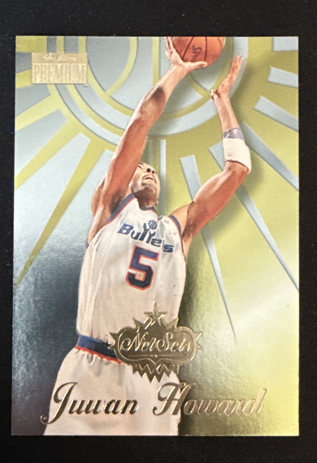 1996-97 Skybox Premium - Net Set Juwan Howard #6 1996-97 Skybox Premium - Net Set Juwan Howard #6