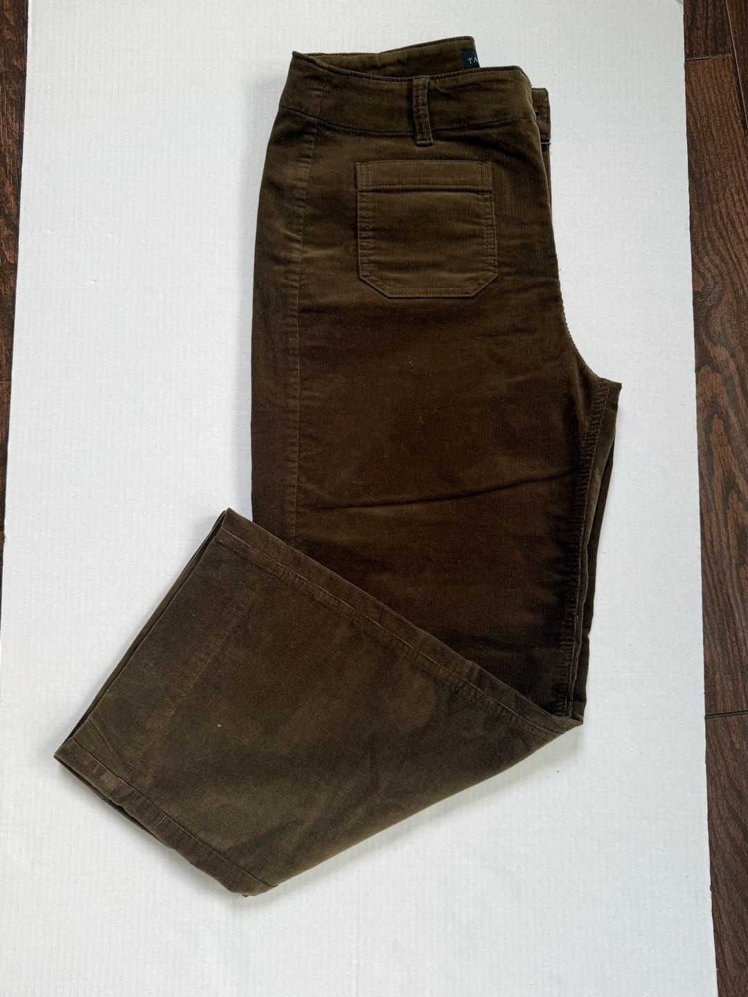 Talbots Brown Corduroy Pocket Pants Size 10P Talbots Brown Corduroy Pocket Pants Size 10P