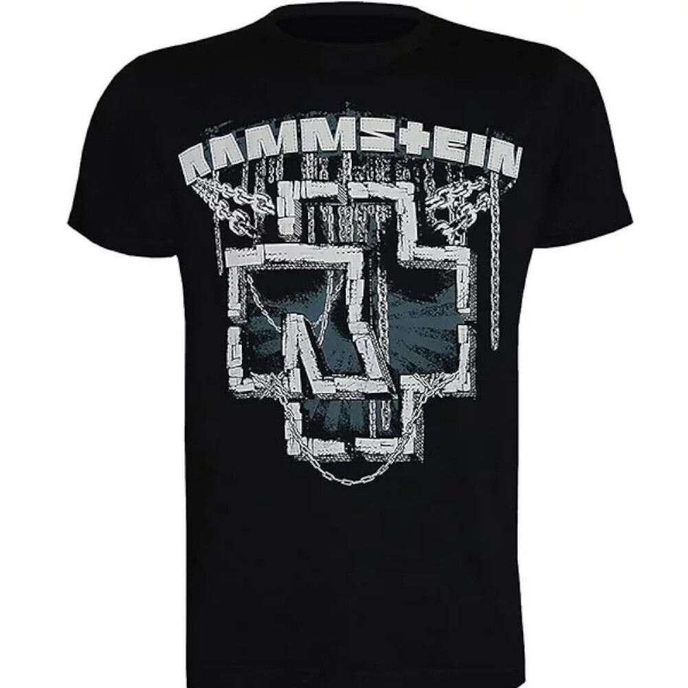 Rammstein Band Concert T-shirt - In Ketten New - Official Rammstein Band Concert T-shirt - In Ketten New - Official