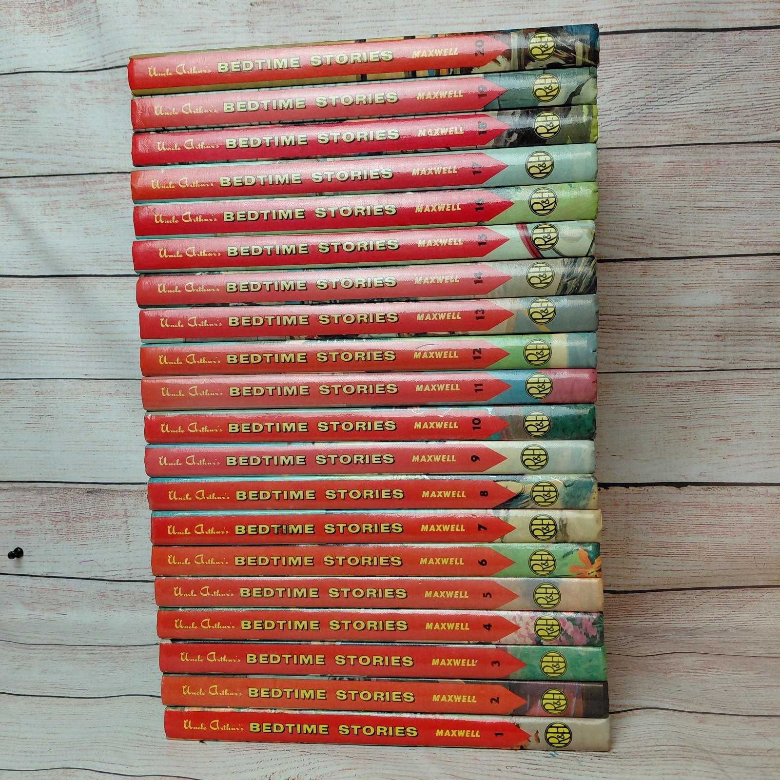 Uncle Arthurs Bedtime Stories Complete Set Volumes 1-20 Maxwell Hardcover Uncle Arthurs Bedtime Stories Complete Set Volumes 1-20 Maxwell Hardcover