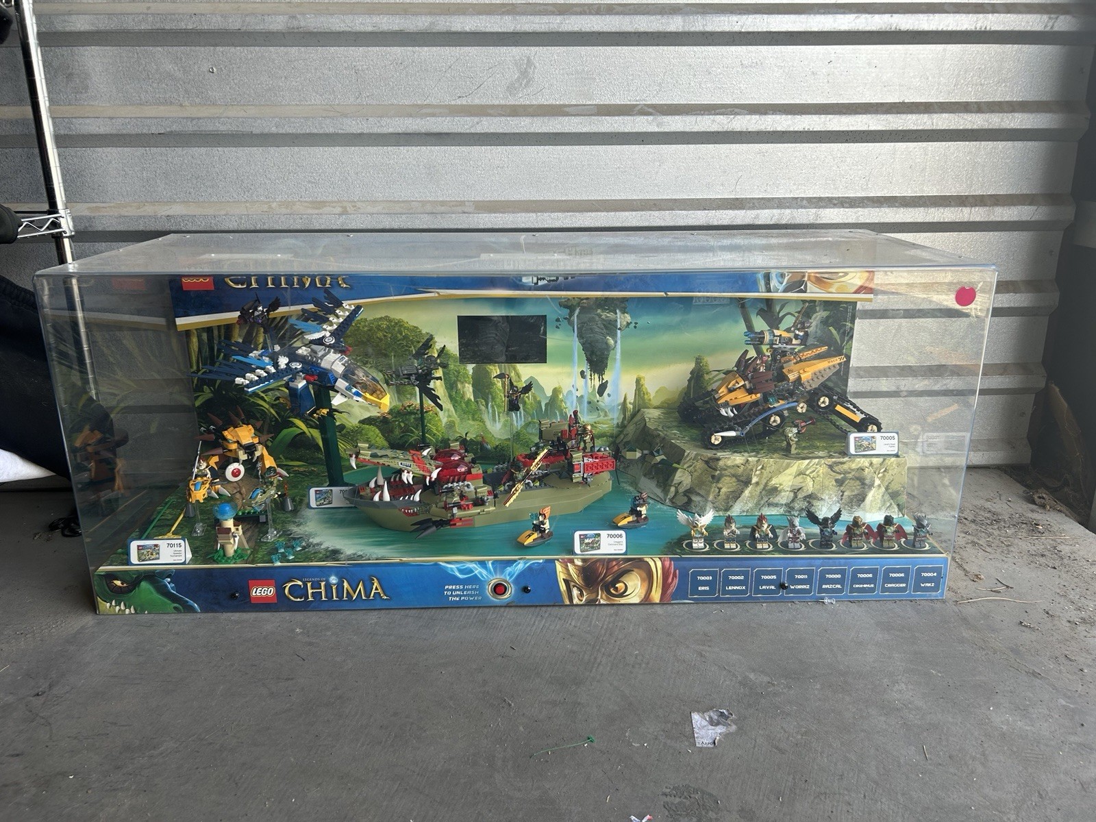 Lego Chima Store Display Case Lego Chima Store Display Case