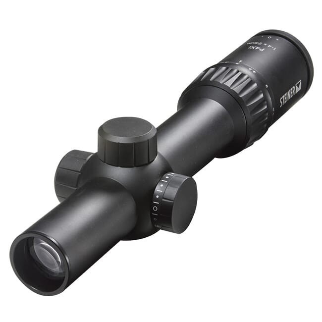 New Steiner P4Xi 1-4x24 P3TR Illuminated Reticle 30mm Tube Riflescope 5202