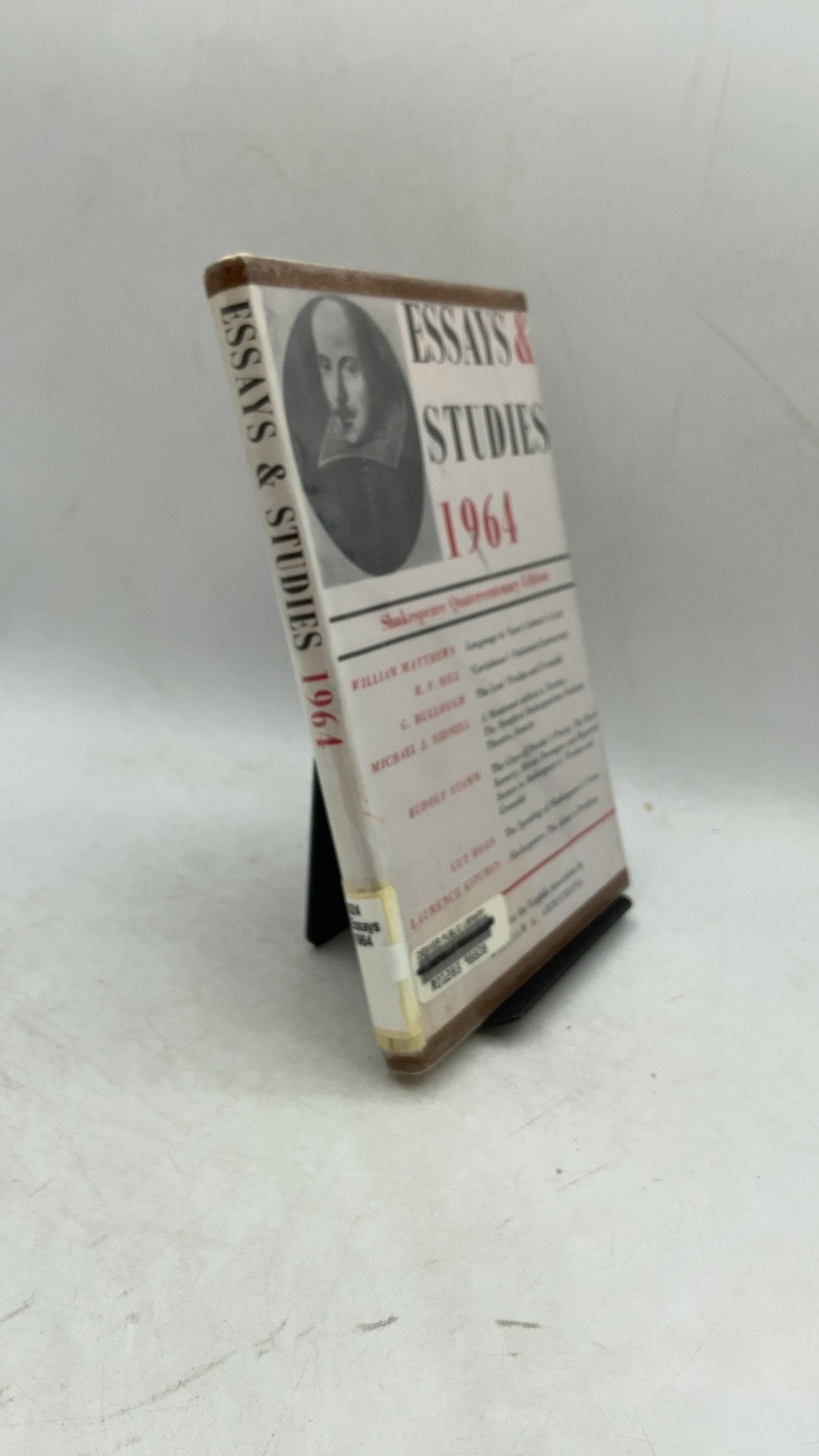 Essays and Studies 1964: Shakespeare Quatercentenary Edition William A. Armst...