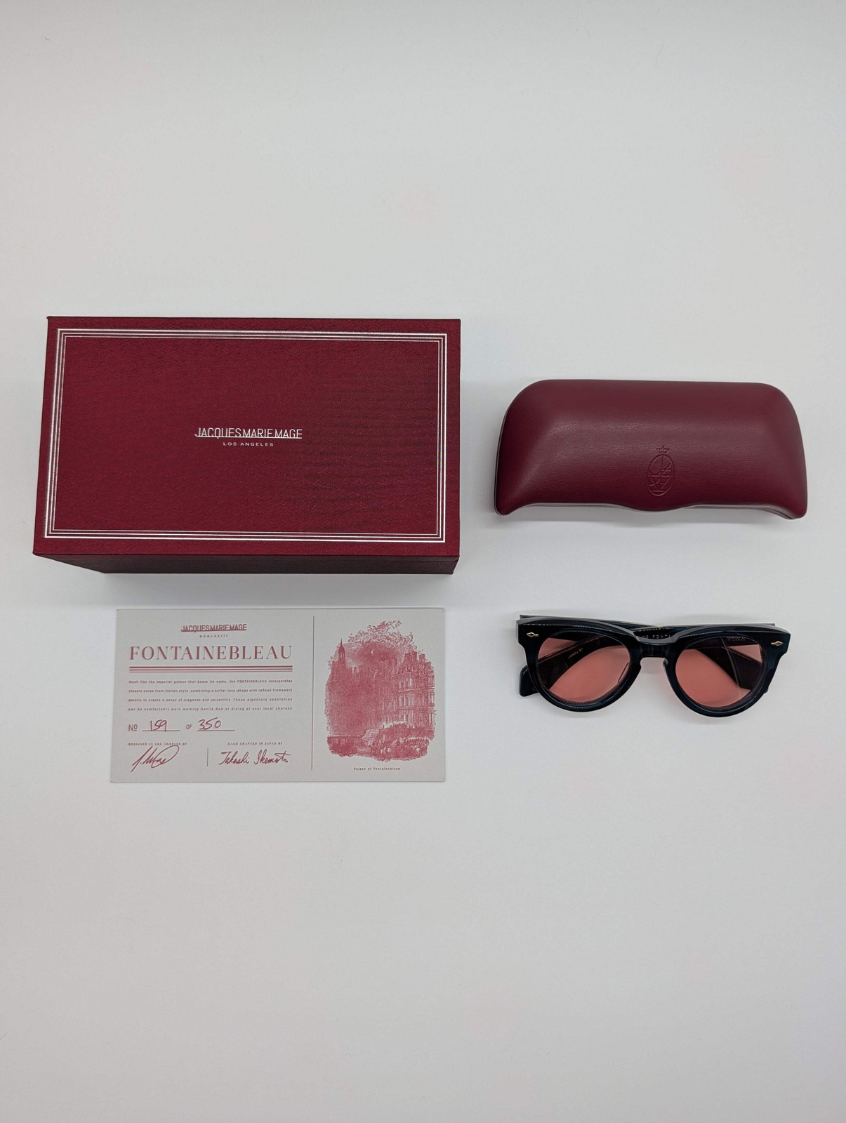 Jacques Marie Mage Fontainebleau Sunglasses No. 159/350