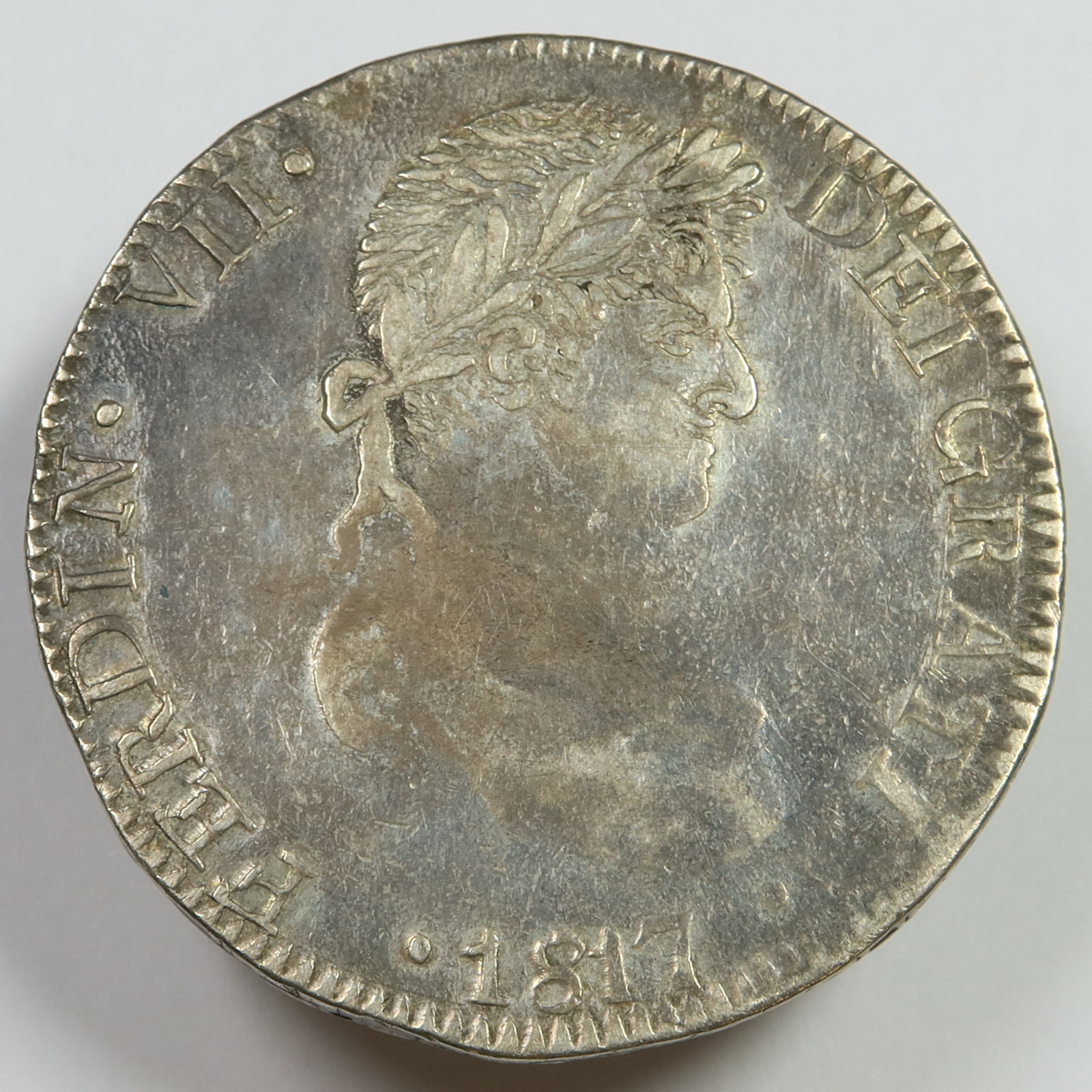 1817 Zs MEXICO - Silver 8 Reales 8R Coin #48869
