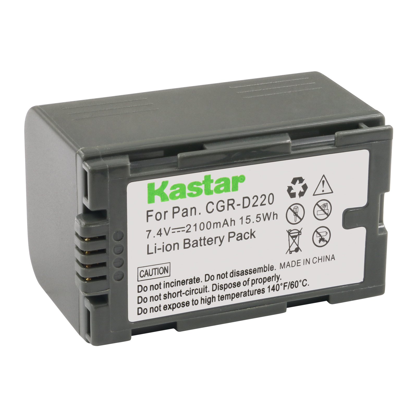 Kastar Battery Charger Panasonic CGR-D08 D08S CGR-D14 CGR-D16 D16S CGR-D28 D28S
