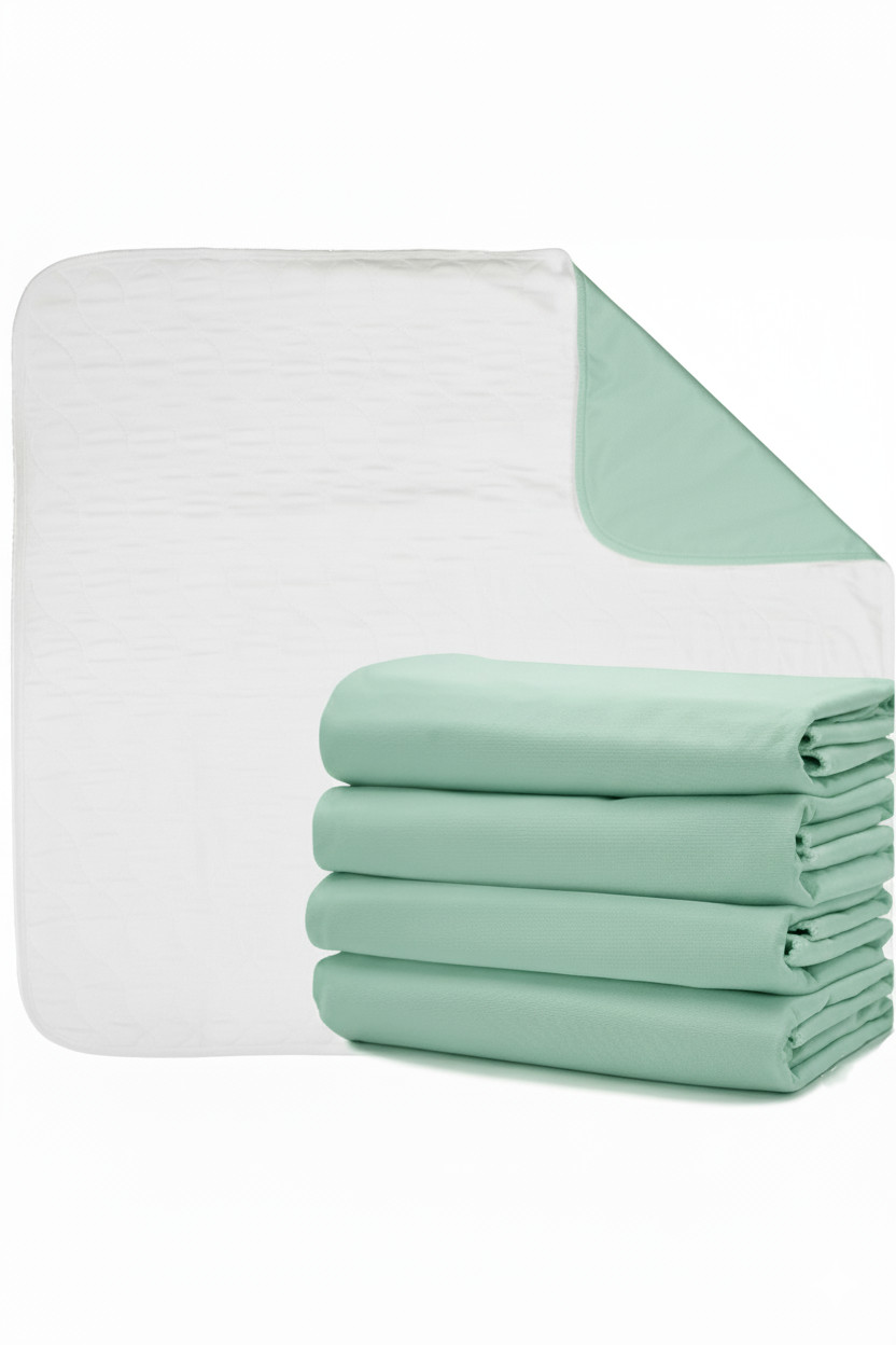 2 Pack 36 x 34 Washable Reusable Incontinence Bed Pads Absorbent Underpads