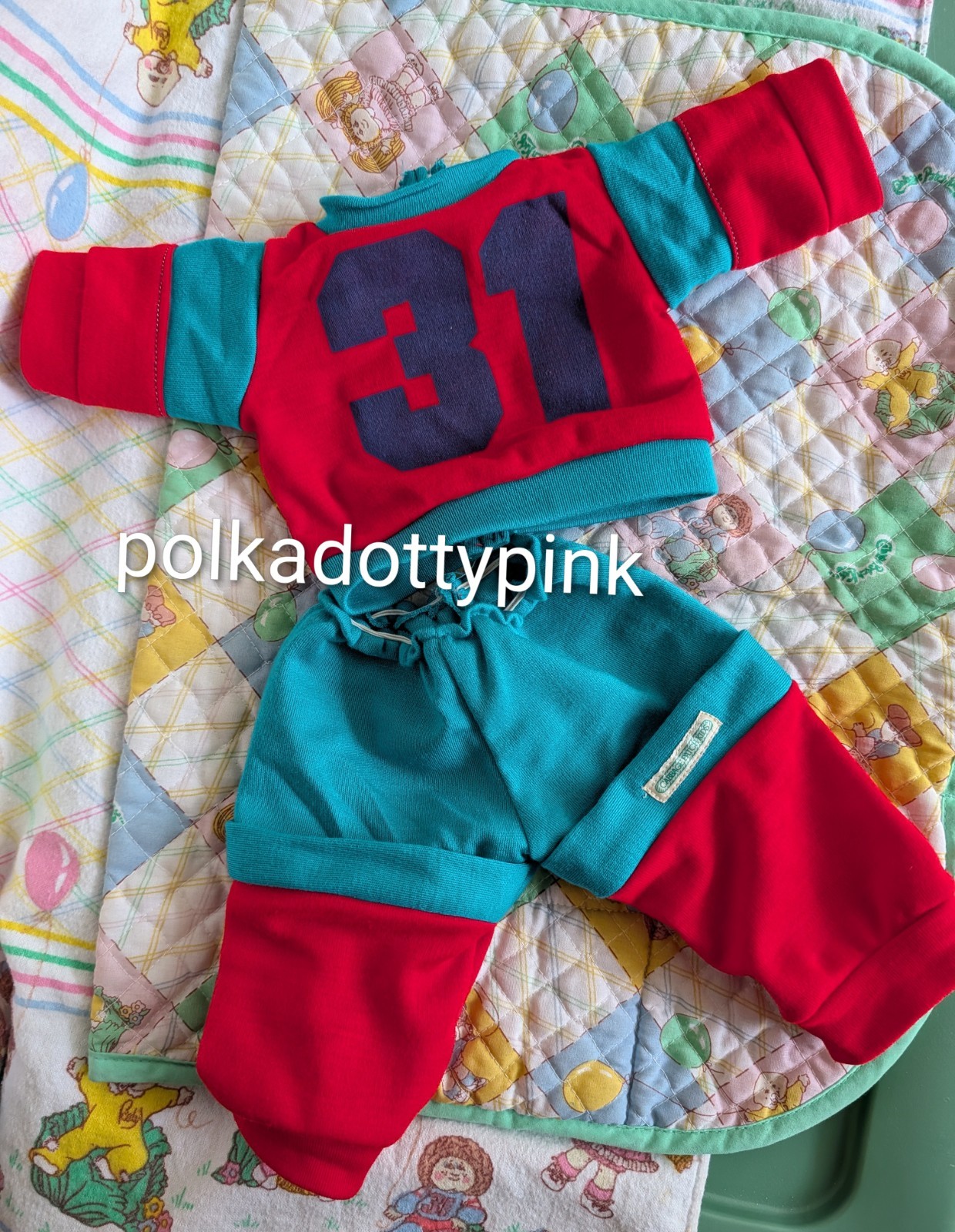 Vintage Cabbage Patch Jesmar Track Suit Minty Tagged Vintage Cabbage Patch Jesmar Track Suit Minty Tagged