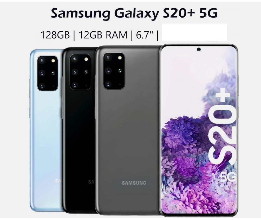 Samsung Galaxy S20 Plus G986U 5G Unlocked T-Mobile Visible Verizon Straight Talk