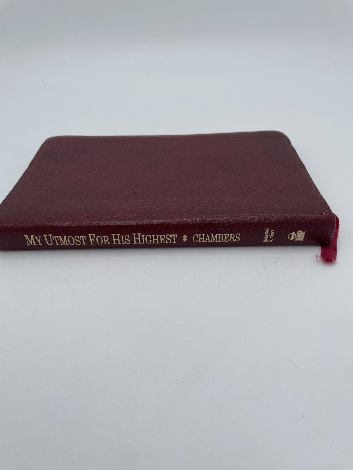 My Utmost for His Highest Oswald Chambers 1992 Updated Edition Genuine Leather