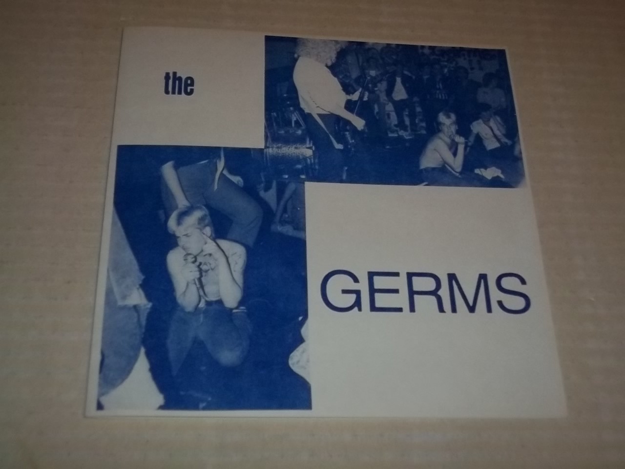 The Germs - Forming  Reissue  clear vinyl 7\