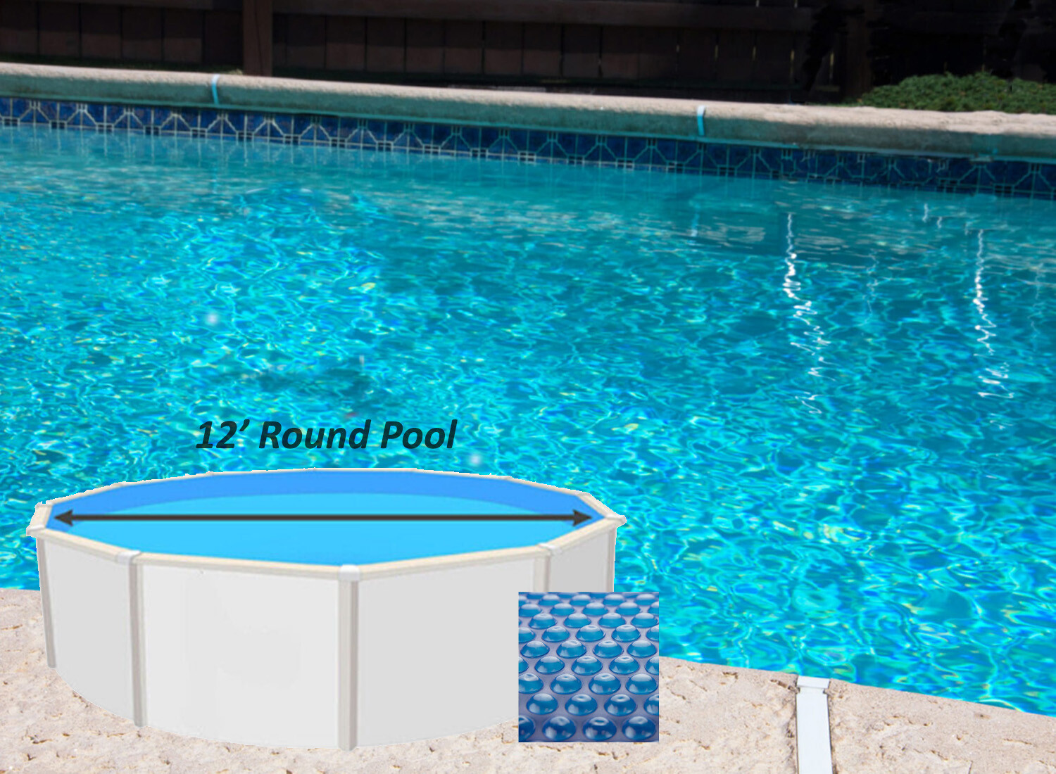 800 Series Swimming Pool Blue Solar Heating Blanket Cover - (Choose Pool Size) 800 Series Swimming Pool Blue Solar Heating Blanket Cover - (Choose Pool Size)