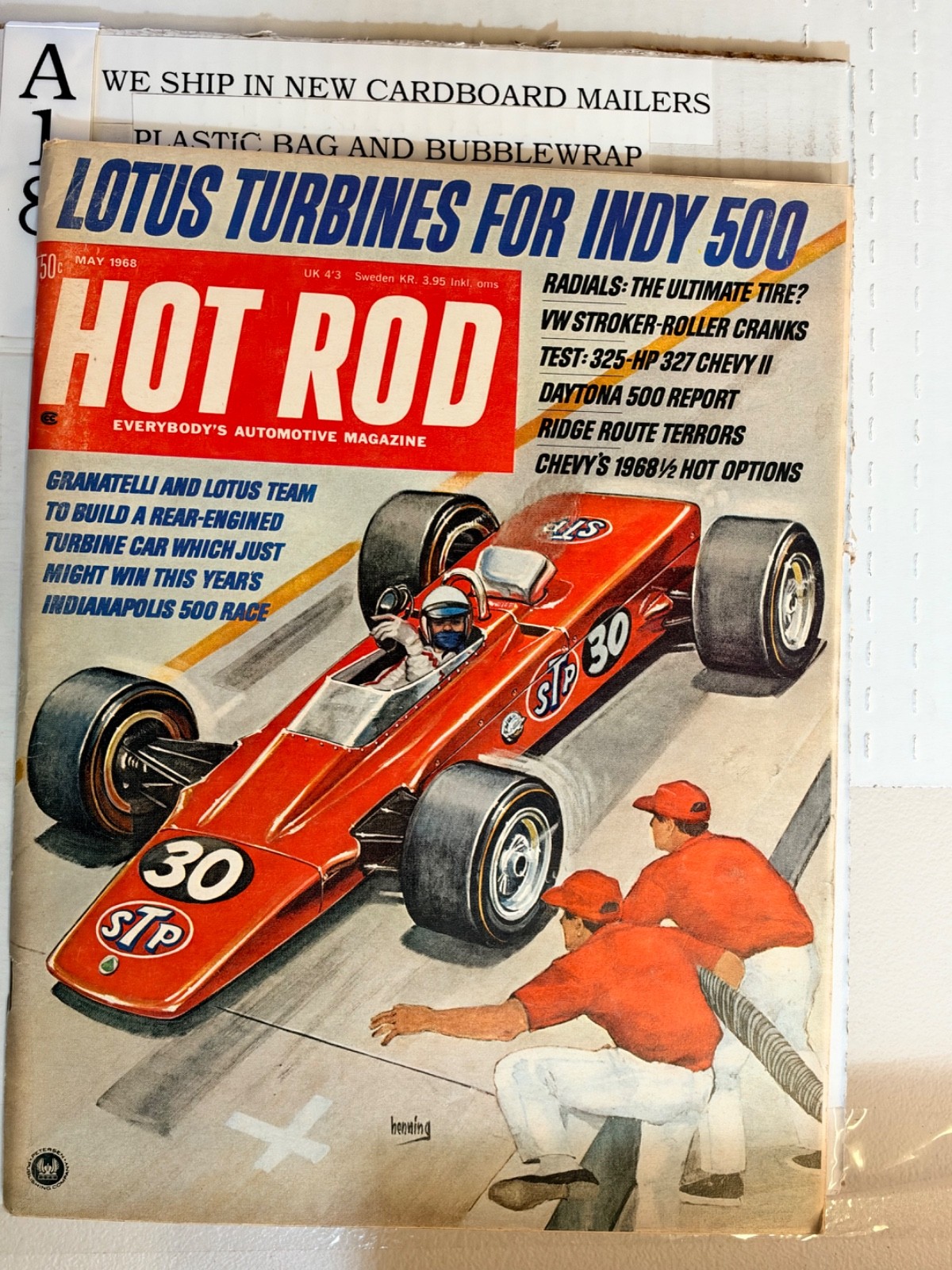 Vintage Hot Rod Magazine May 1968