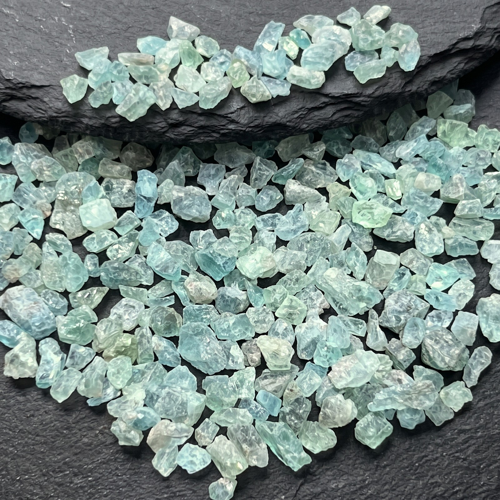 Small Apatite Rough Raw Crystal Chips (By The Ounce or Pound)