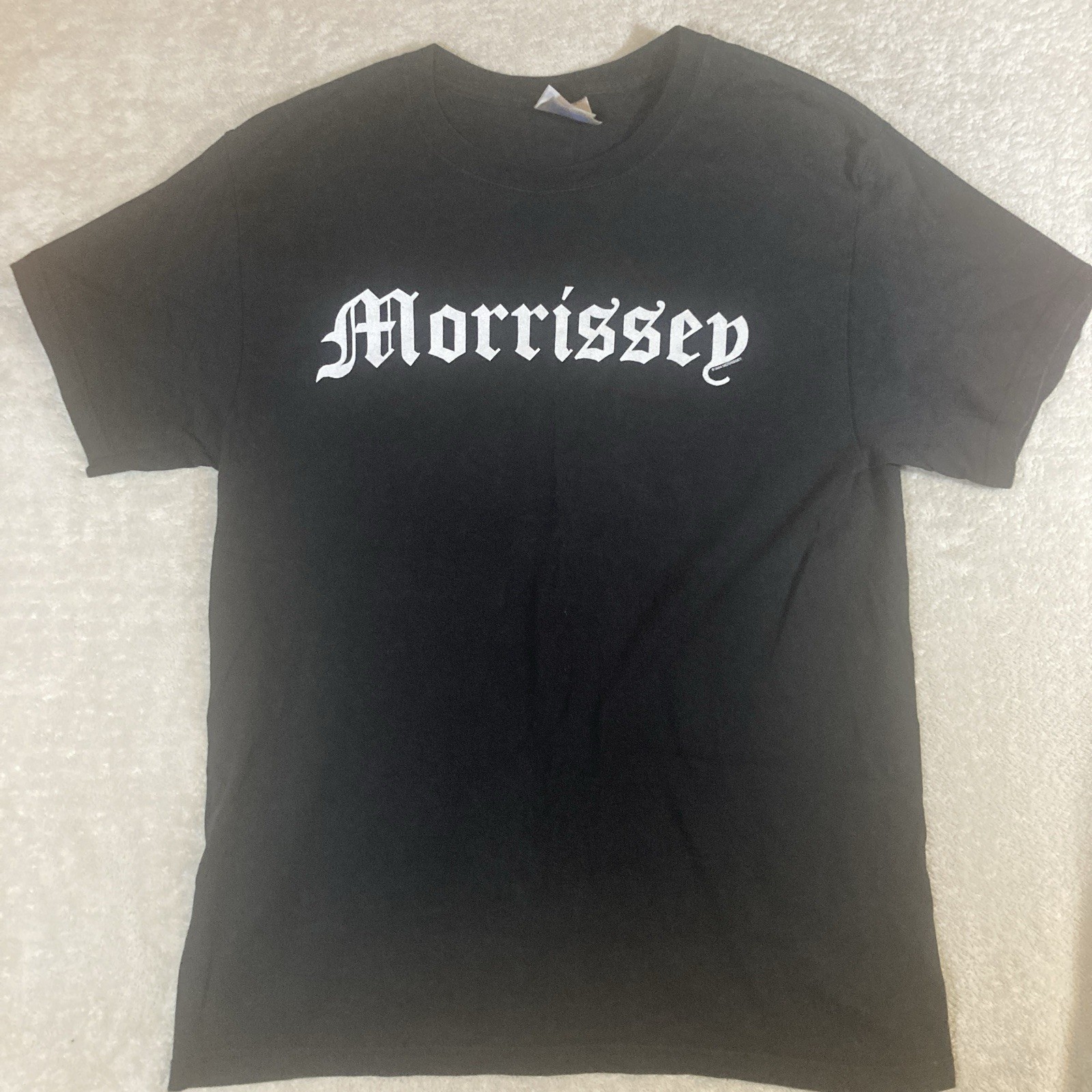 Official Morrissey You Are The Quarry Tour Black English Men\'s M T-shirt 2004