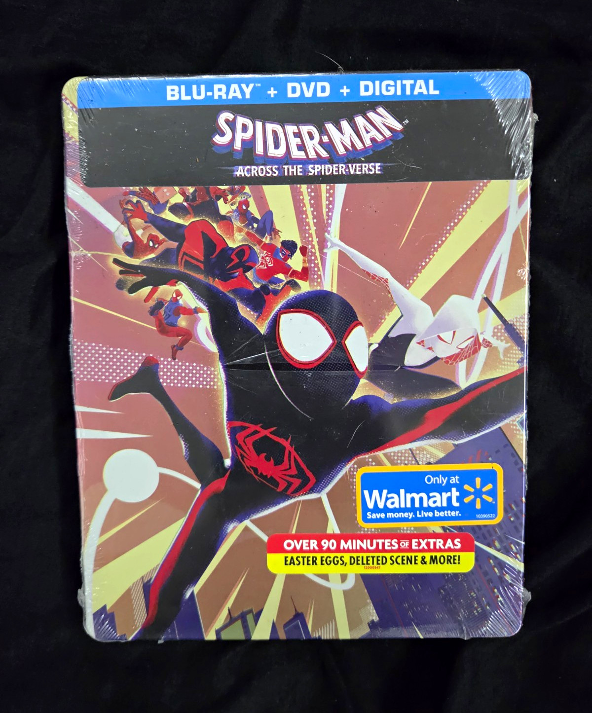 Sony Spider-Man: Across the Spider-Verse Steelbook Blu-ray+DVD+Digital Copy Sony Spider-Man: Across the Spider-Verse Steelbook Blu-ray+DVD+Digital Copy