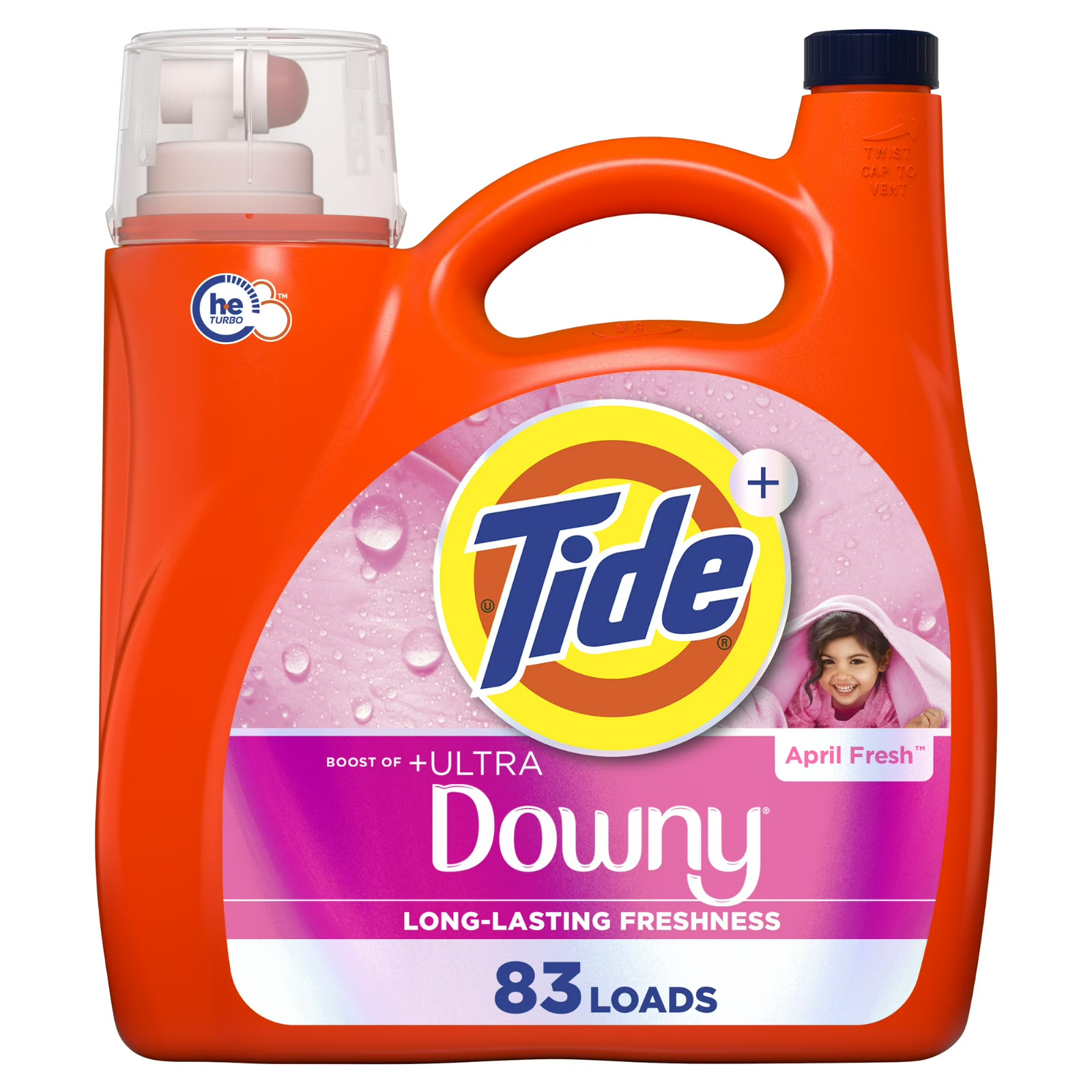 Tide Laundry Detergent Liquid Plus a Boost of Ultra Downy, April Fresh Scent... Tide Laundry Detergent Liquid Plus a Boost of Ultra Downy, April Fresh Scent...