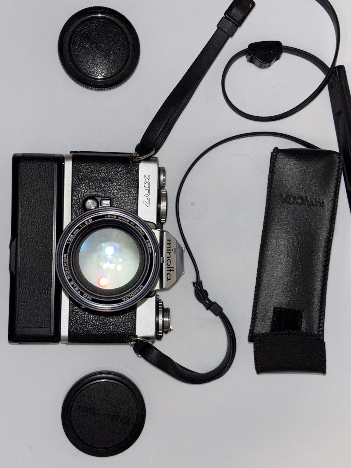 Minolta XD7 XD11 Film Tested With 135mm F2.8 Lens And Motor Winder D Minolta XD7 XD11 Film Tested With 135mm F2.8 Lens And Motor Winder D