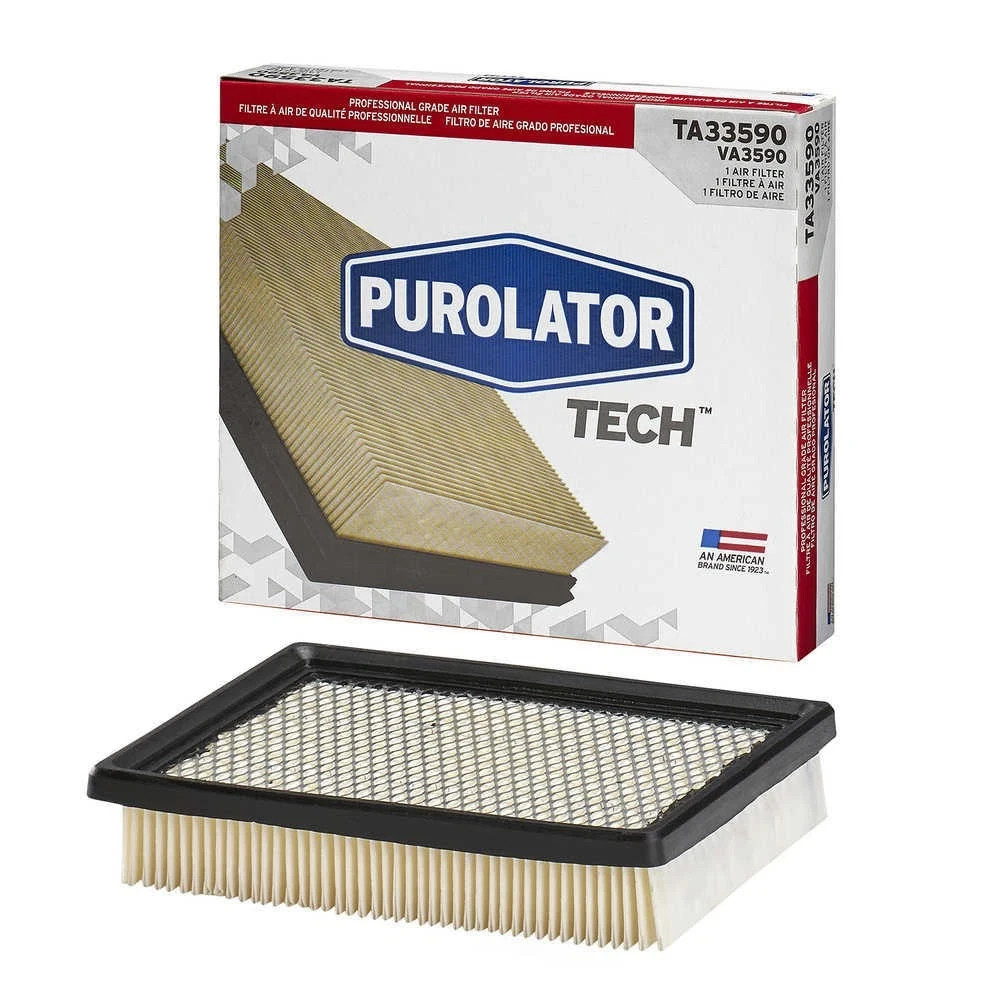 Case of THREE (3) Purolator TECH TA33590 Air Filters for XA3590 WAF974 WA-3916