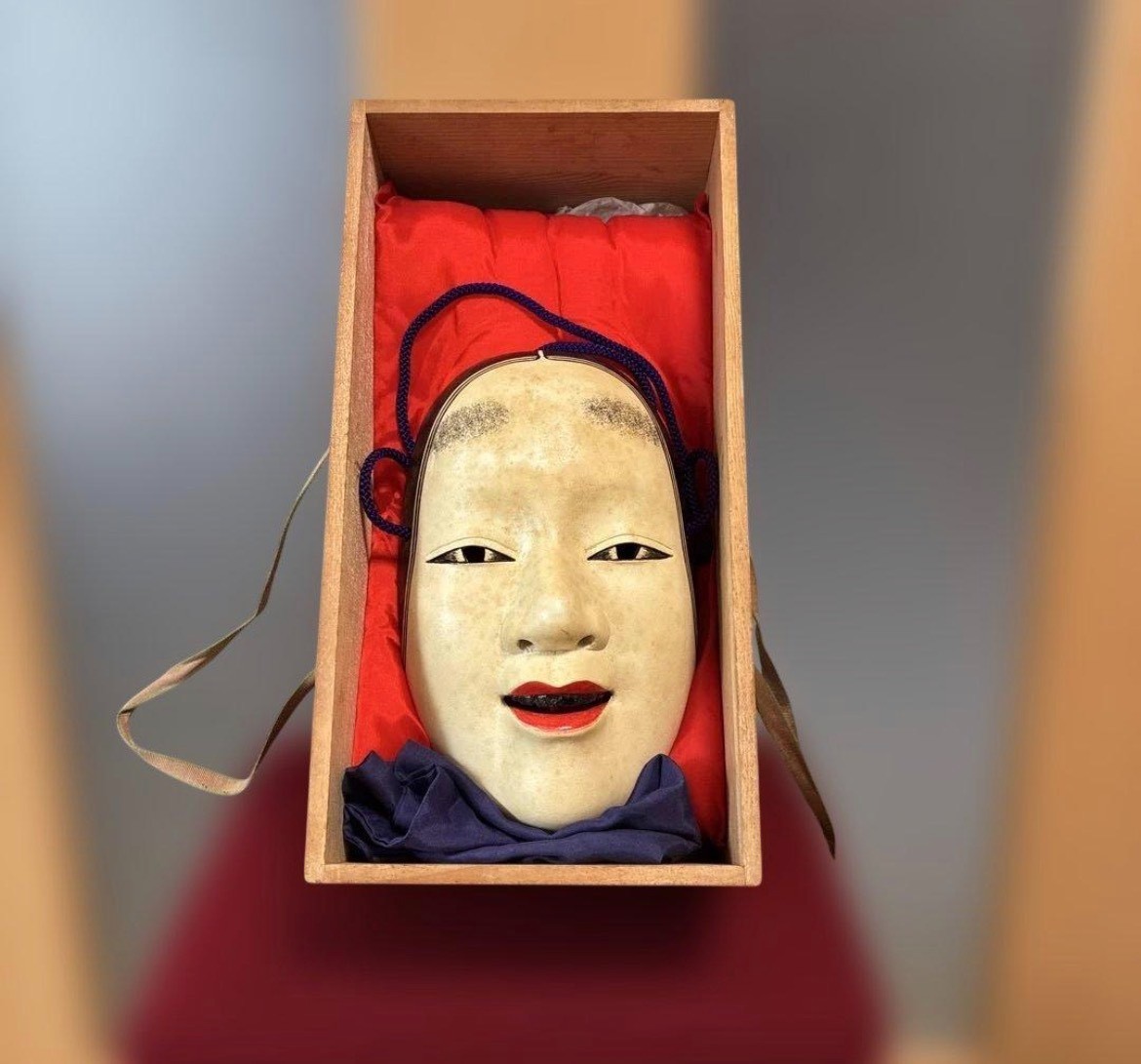 Noh mask 1970s Noh mask 1970s