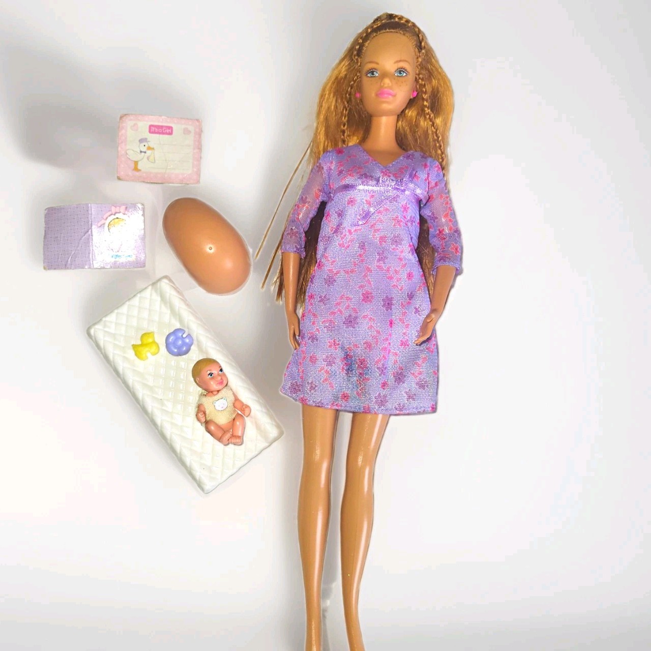 2002 Mattel Barbie Happy Family Pregnant Midge Doll Baby WITH Belly & Baby Lot 2002 Mattel Barbie Happy Family Pregnant Midge Doll Baby WITH Belly & Baby Lot