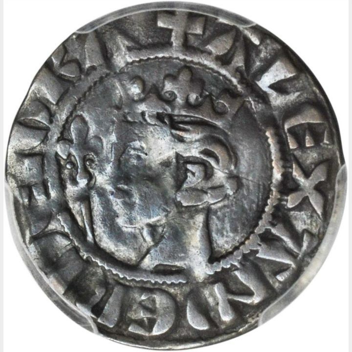 Scotland, Penny ND (1280-86) Alexander III, S-5053, (2nd Coinage) PCGS VF35