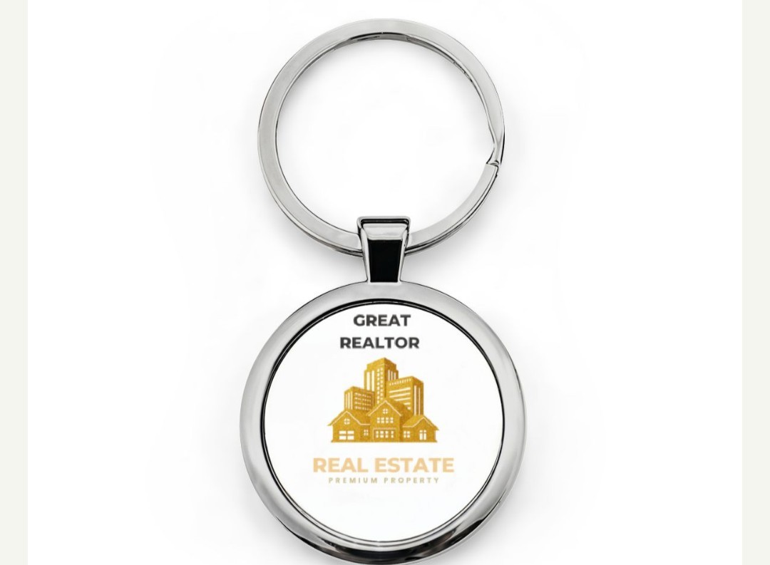 Stainless Steel Realtor\'s Keychain Realtor Gifts for Men And Women Stainless Steel Realtor\'s Keychain Realtor Gifts for Men And Women
