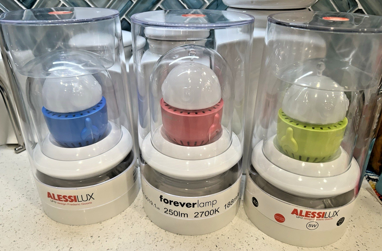 new ALESSI LUX UFO FOREVER LAMP choose one ALIEN MARTIAN USB plug in only usage new ALESSI LUX UFO FOREVER LAMP choose one ALIEN MARTIAN USB plug in only usage
