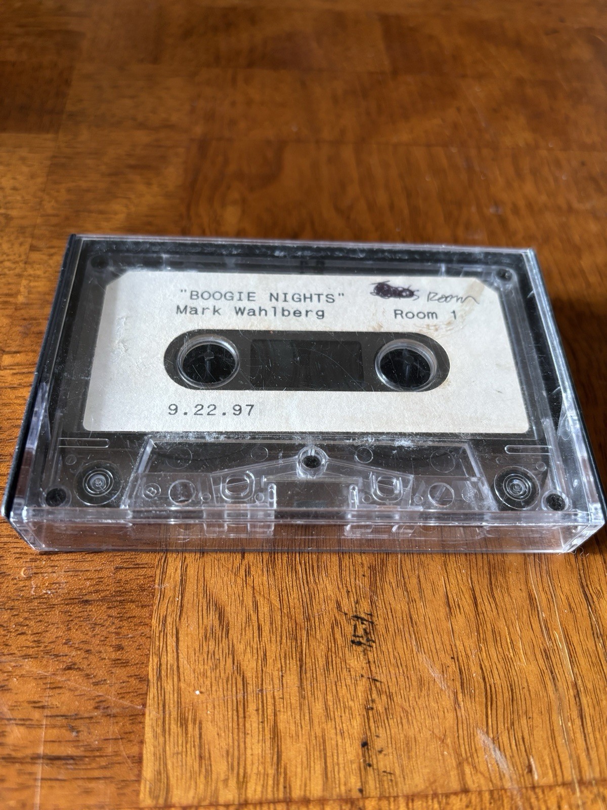 Boogie Nights Movie Interview with Mark Wahlberg Press Junket Cassette Tape Boogie Nights Movie Interview with Mark Wahlberg Press Junket Cassette Tape