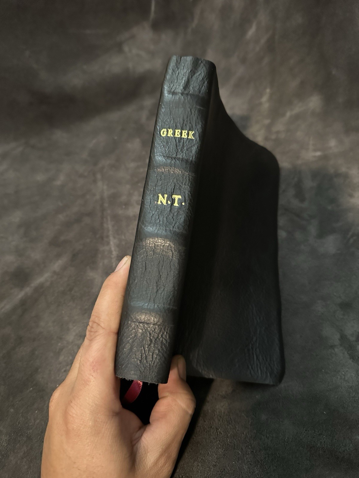 greek new testament leather Crossway Tyndale 