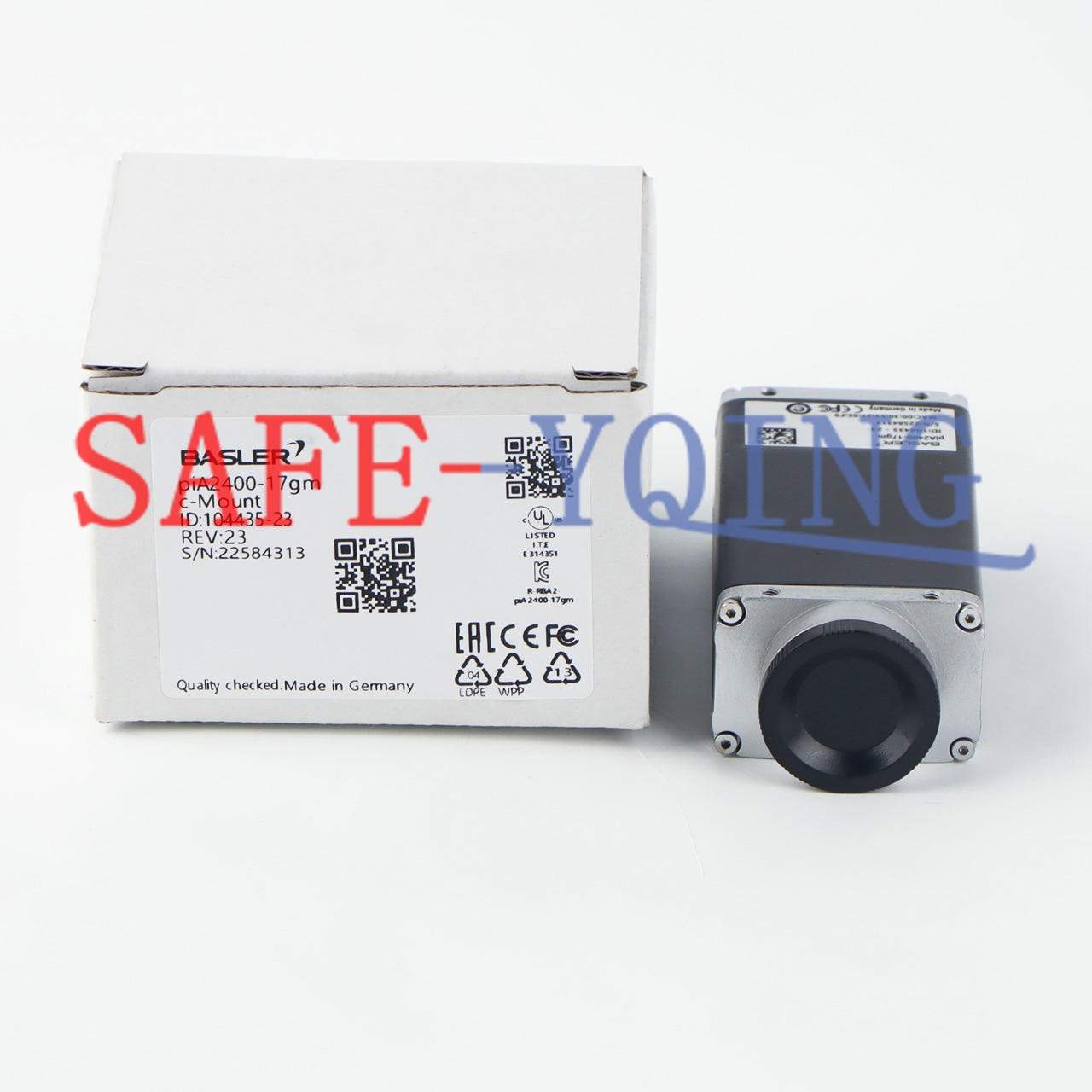 ONE BASLER PIA2400-17gm NEW