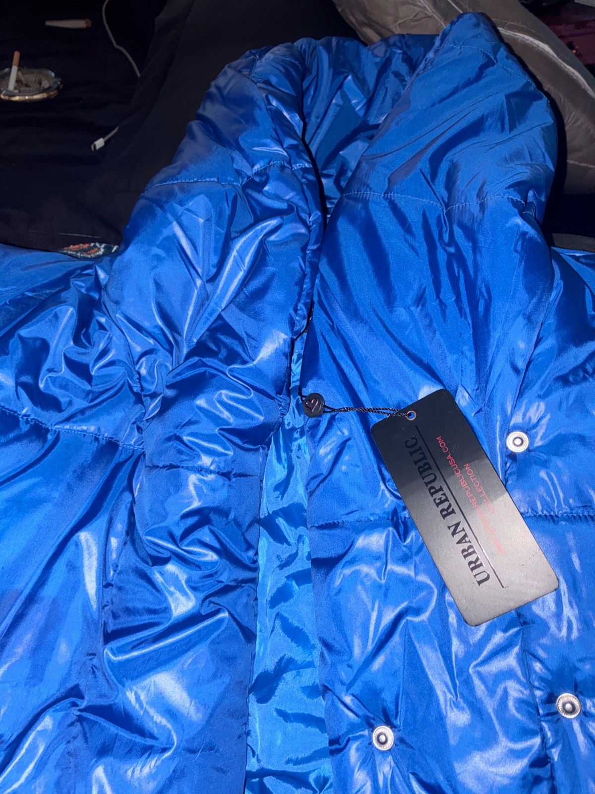 urban Republic, blue bubble coat urban Republic, blue bubble coat