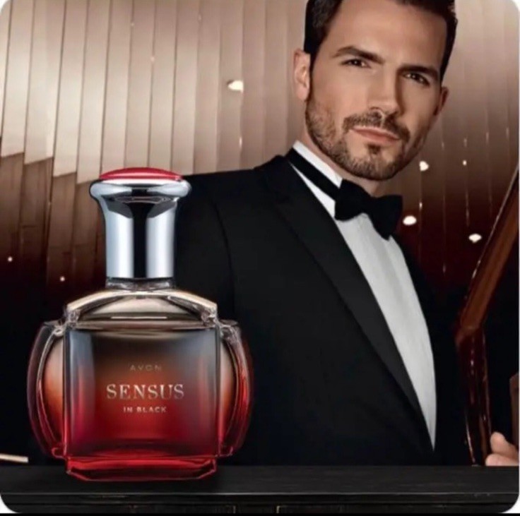 SENSUS IN BLACK 100ML BY AVON COLONIA PARA CABALLERO AUTÉNTICA SELLADA IMPORTADA