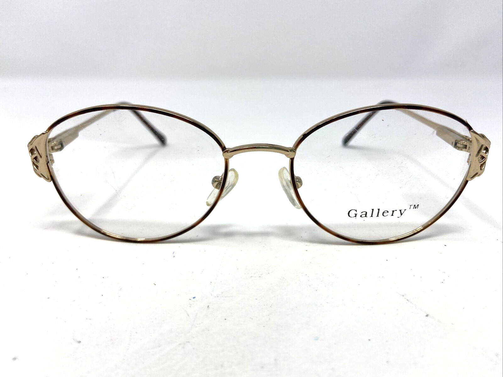 Gallery JUNE SPRING DA 52-18-135 Demi Amber/Gold Full Rim Eyeglasses Frame QD13