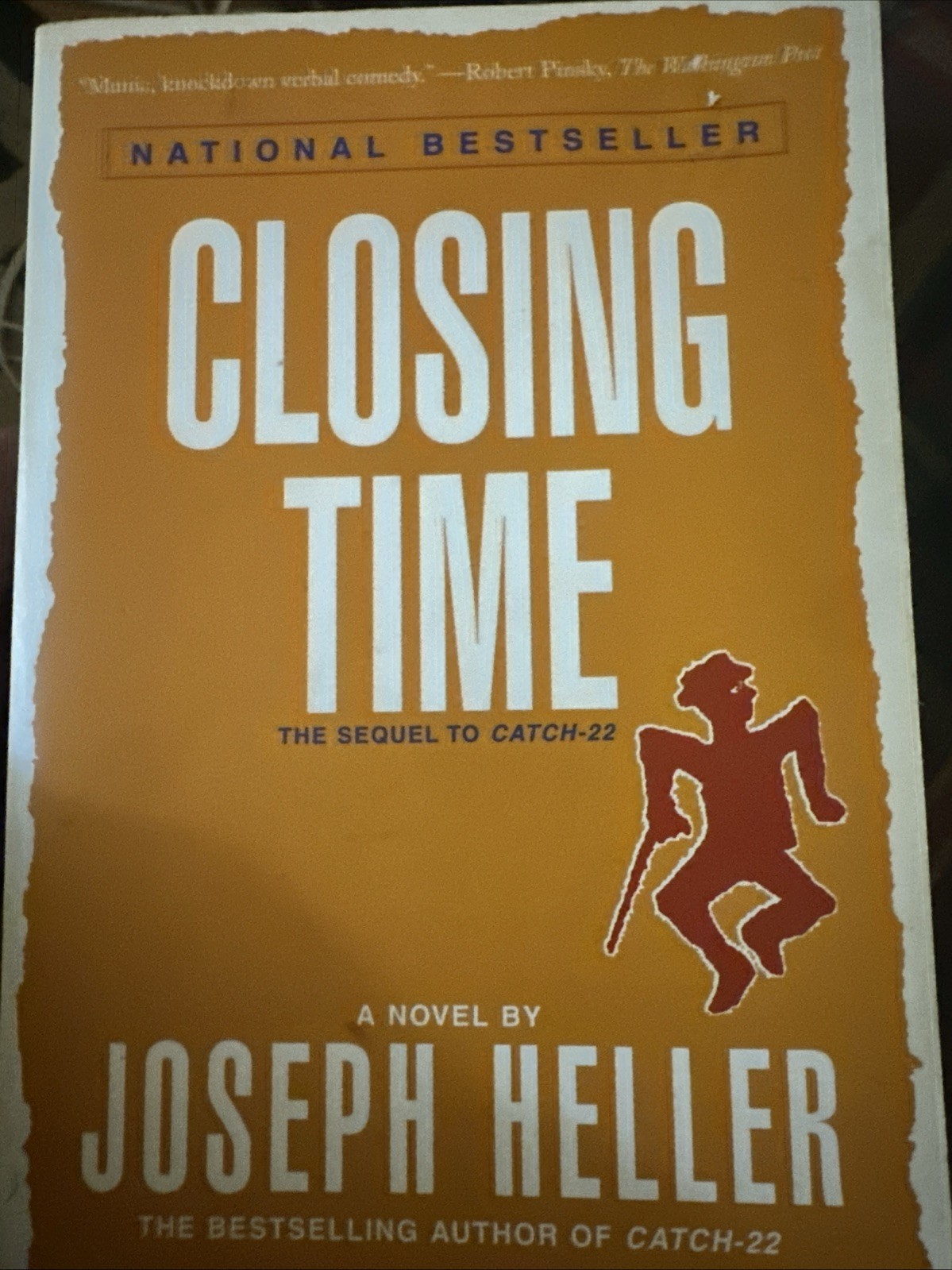 Closing Time: The Sequel To Catch-22 Brand New Trade Paperback 