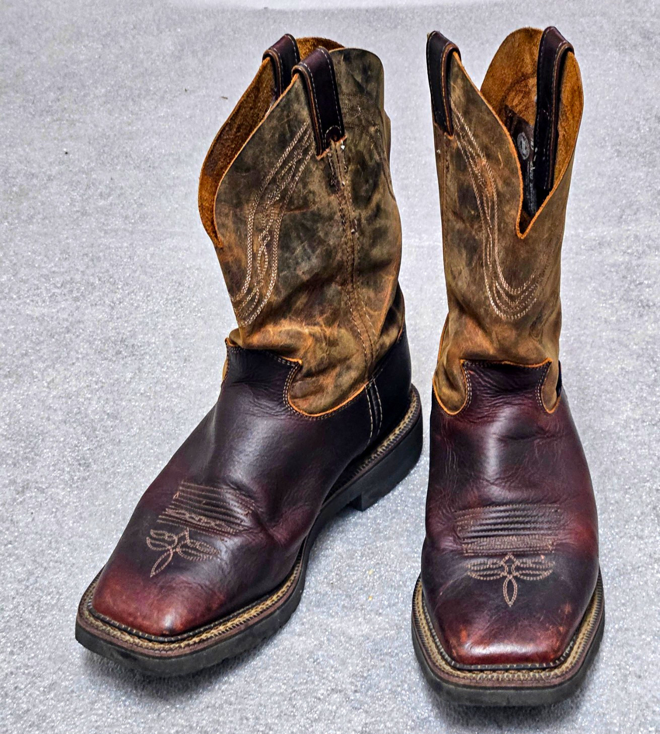 Justin Original Workboots 4520 Pull-On Work Boots EH Oil & Slip Resistant 11D Justin Original Workboots 4520 Pull-On Work Boots EH Oil & Slip Resistant 11D