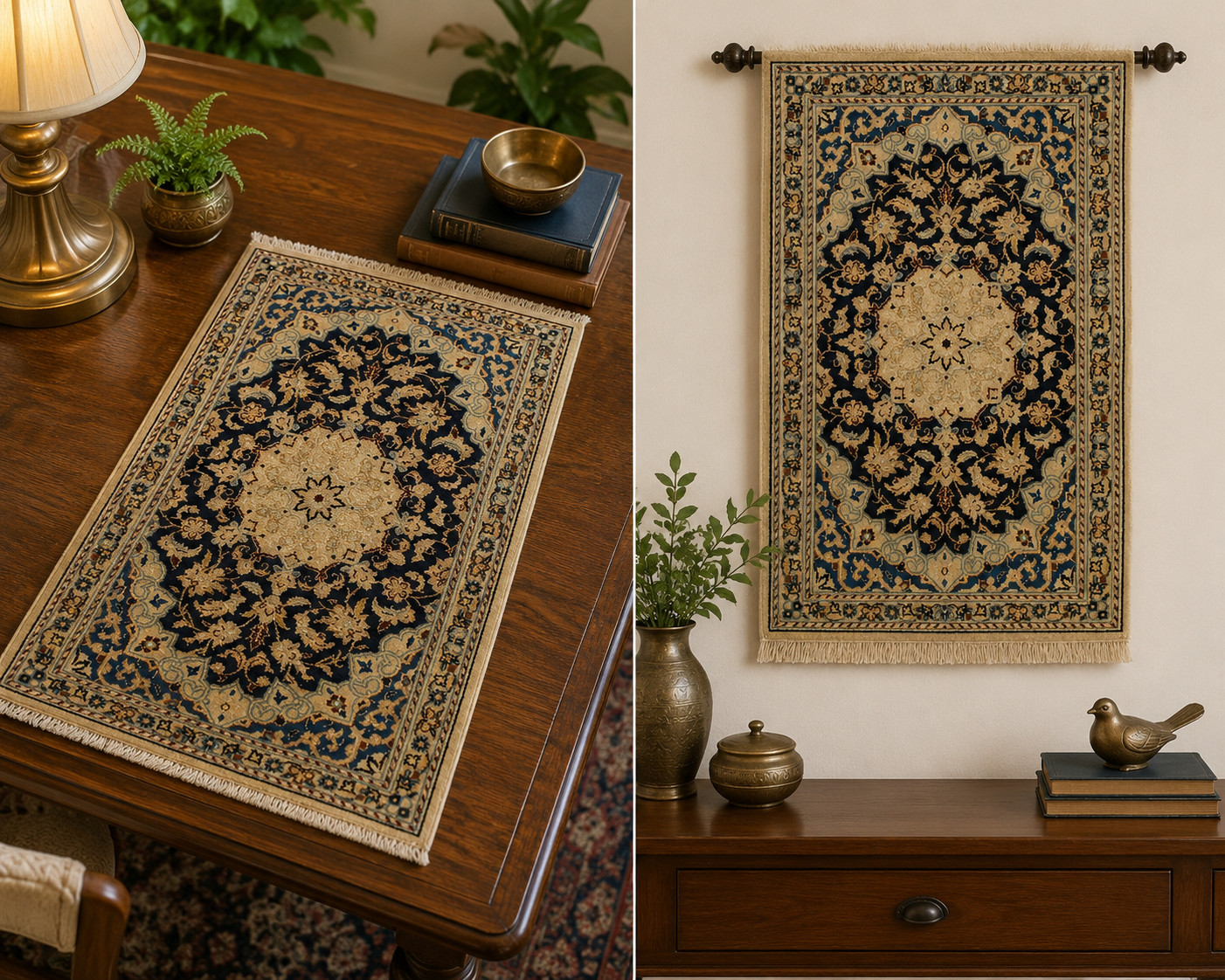 NATURAL WOOL,SILK Old HandWoven Oriental Rug,IN size OF 1'8 NATURAL WOOL,SILK Old HandWoven Oriental Rug,IN size OF 1'8