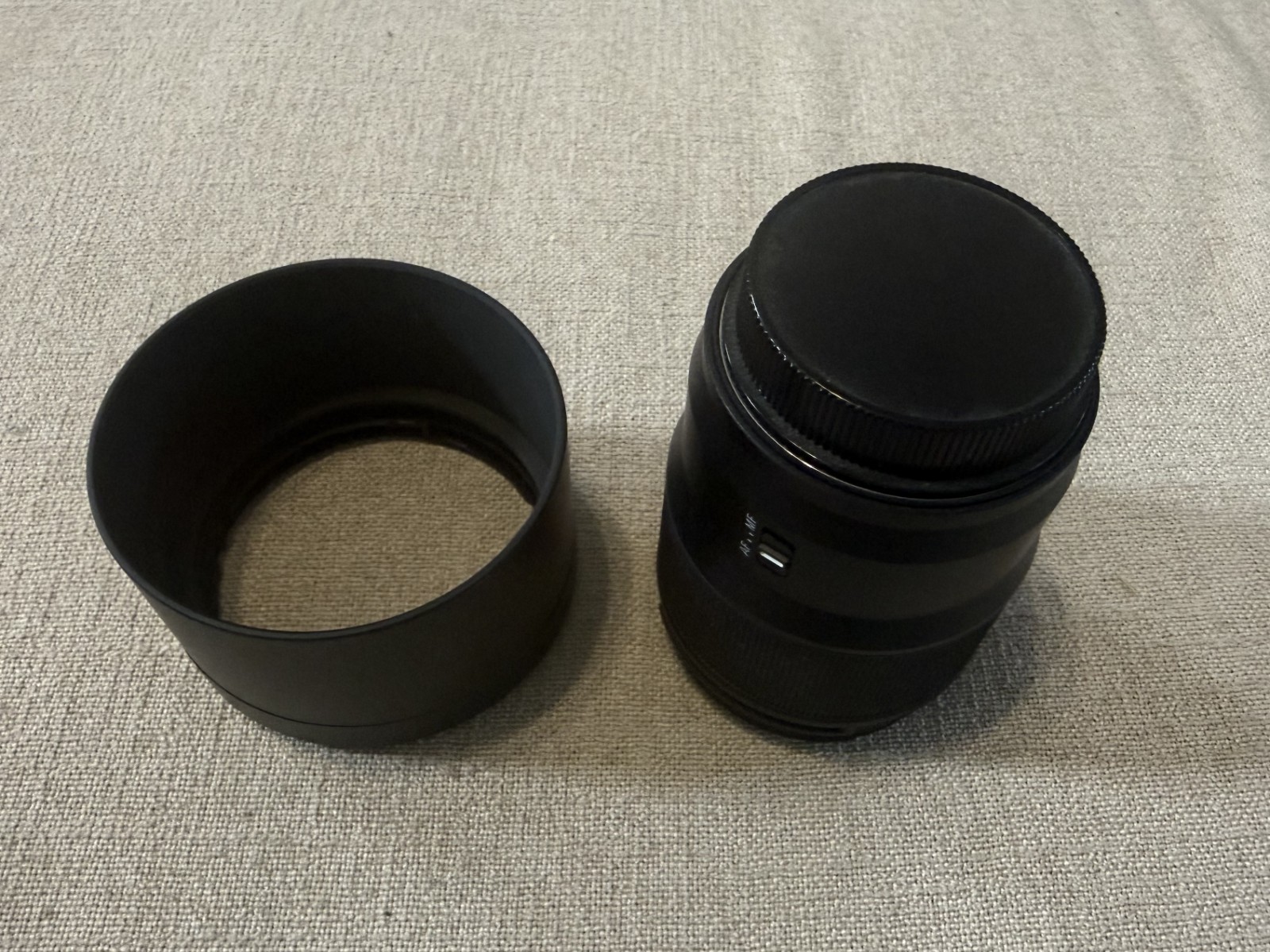 Panasonic LUMIX S 50mm f/1.8 L-Mount Full Frame Lens S-S50 w/ Hood & Both Caps Panasonic LUMIX S 50mm f/1.8 L-Mount Full Frame Lens S-S50 w/ Hood & Both Caps