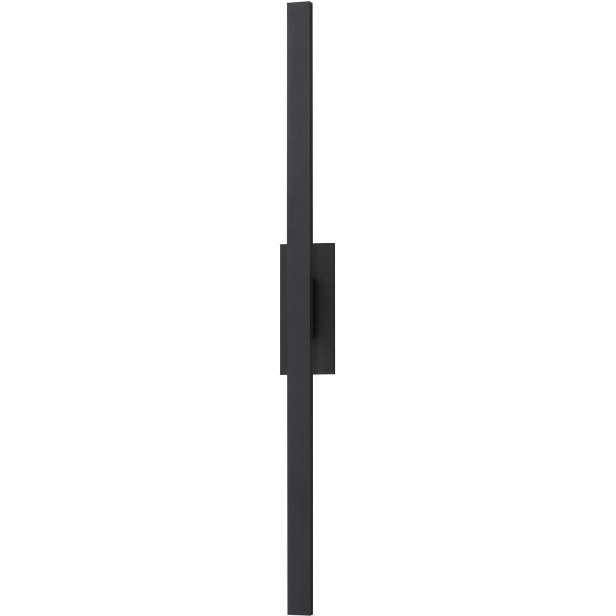 ET2 Contemporary Lighting E42344-BK Alumilux Line 5CCT Outdoor Wall Light Black