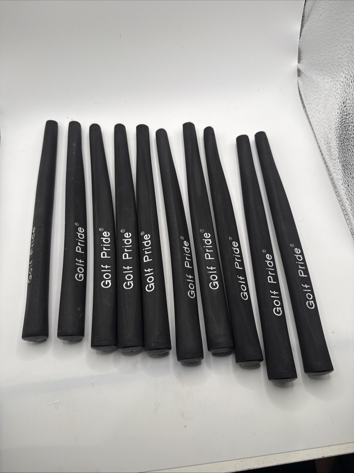 Golf Pride Grip Rite II Putter Grip Black NEW DEADSTOCK Lot of 10 Golf Pride Grip Rite II Putter Grip Black NEW DEADSTOCK Lot of 10