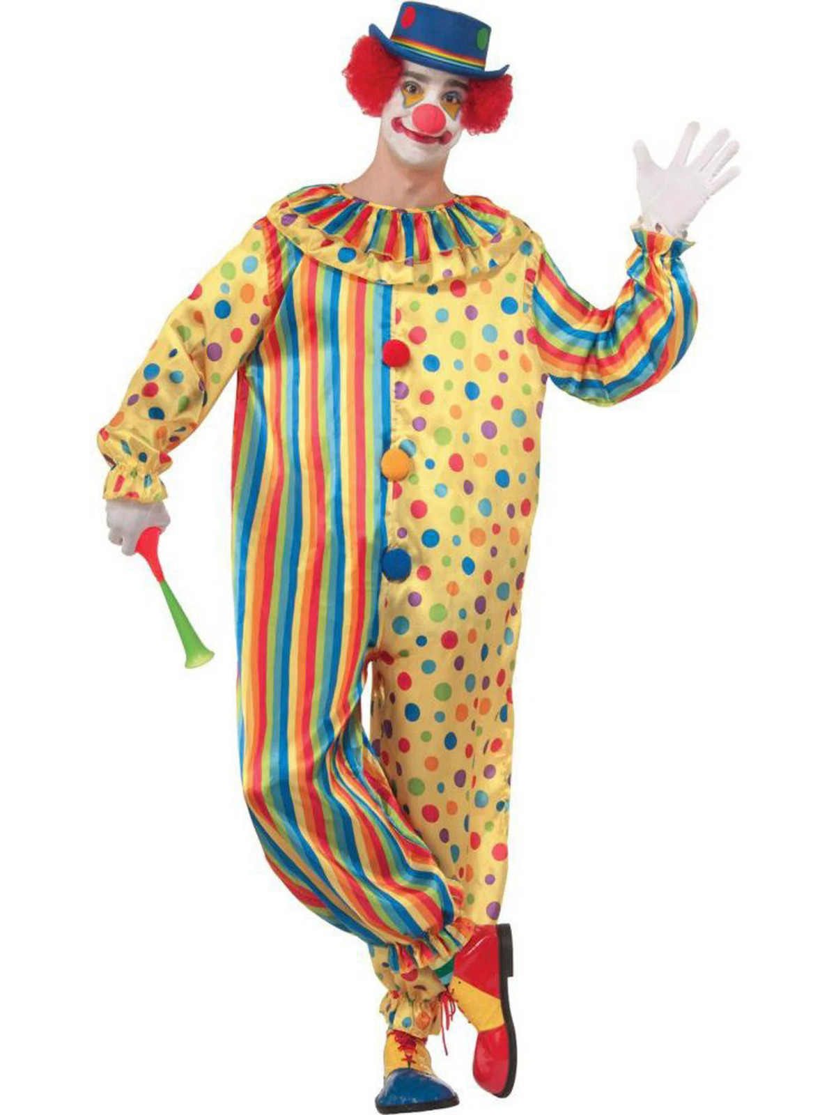 Forum Novelties Spots The Clown Adult Costume