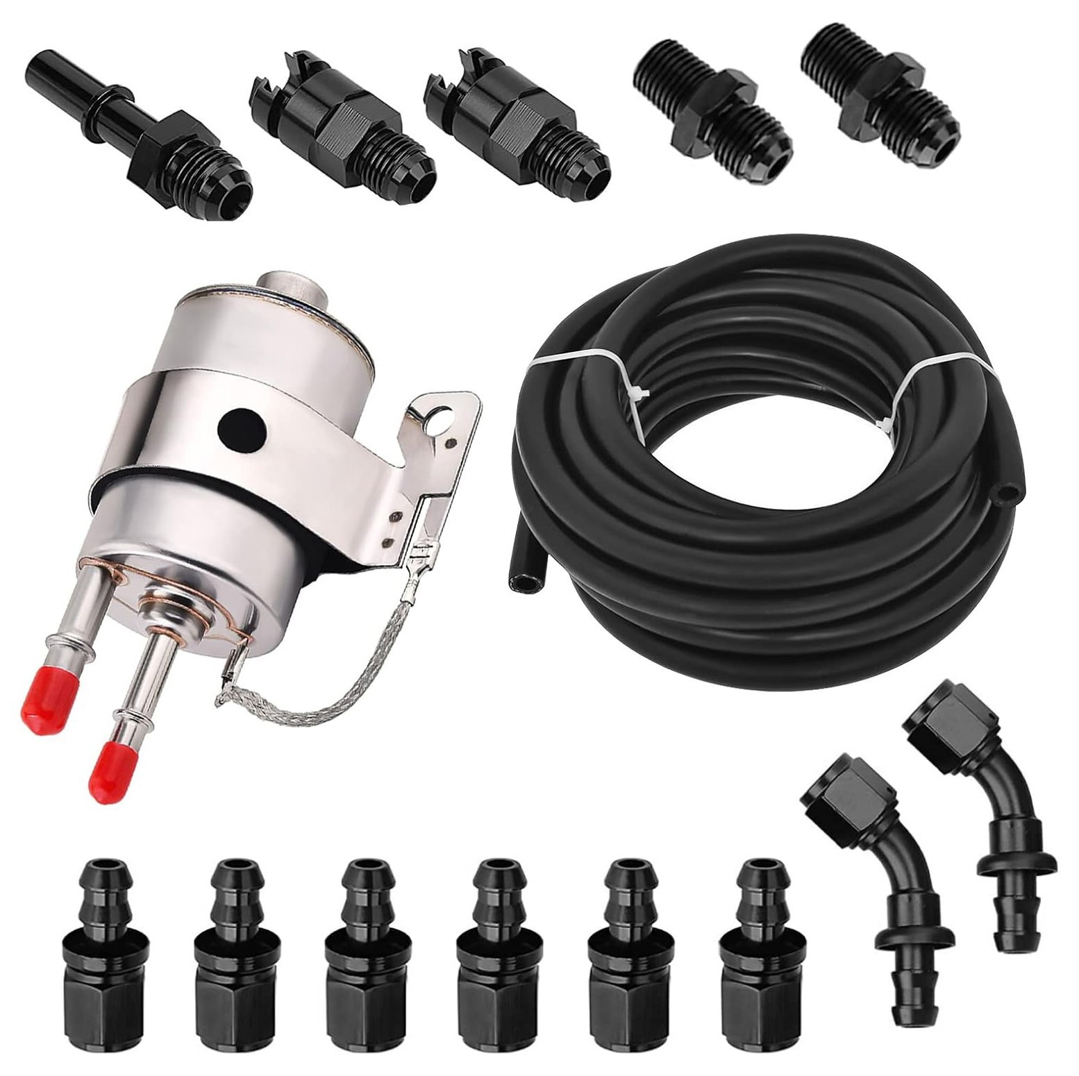 LS Conversion Fuel Injection Line Fitting Adapter Kit EFI FI w/ Filter Regulator