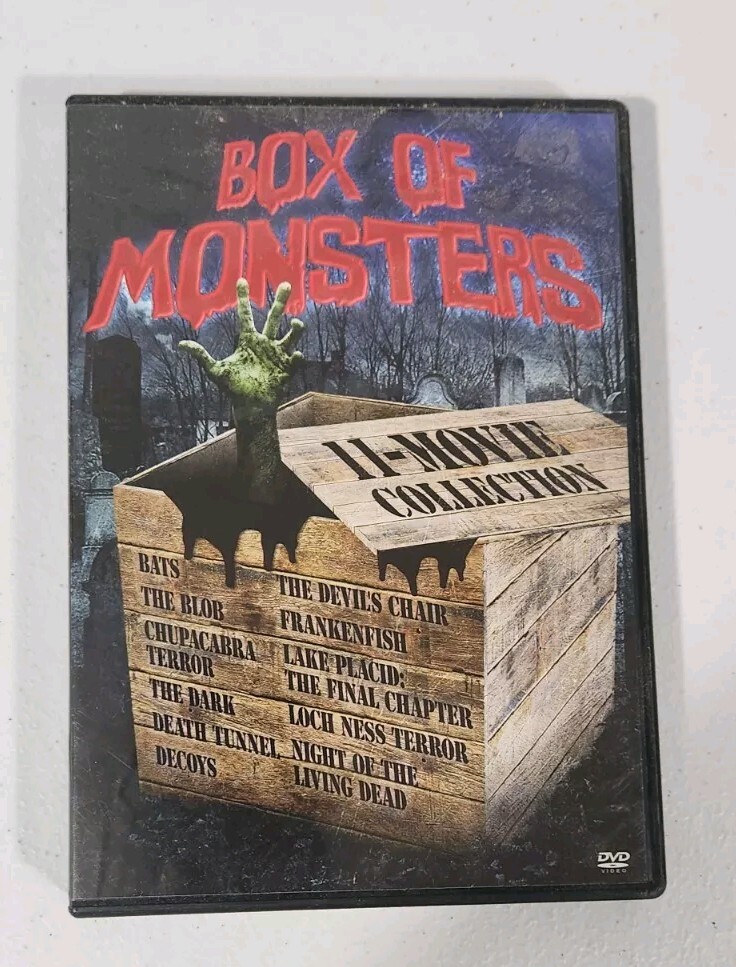 Bats/Blob (1988)/Chupacabra Terror/Night Of The Living Dead DVD 11 movie Set NEW