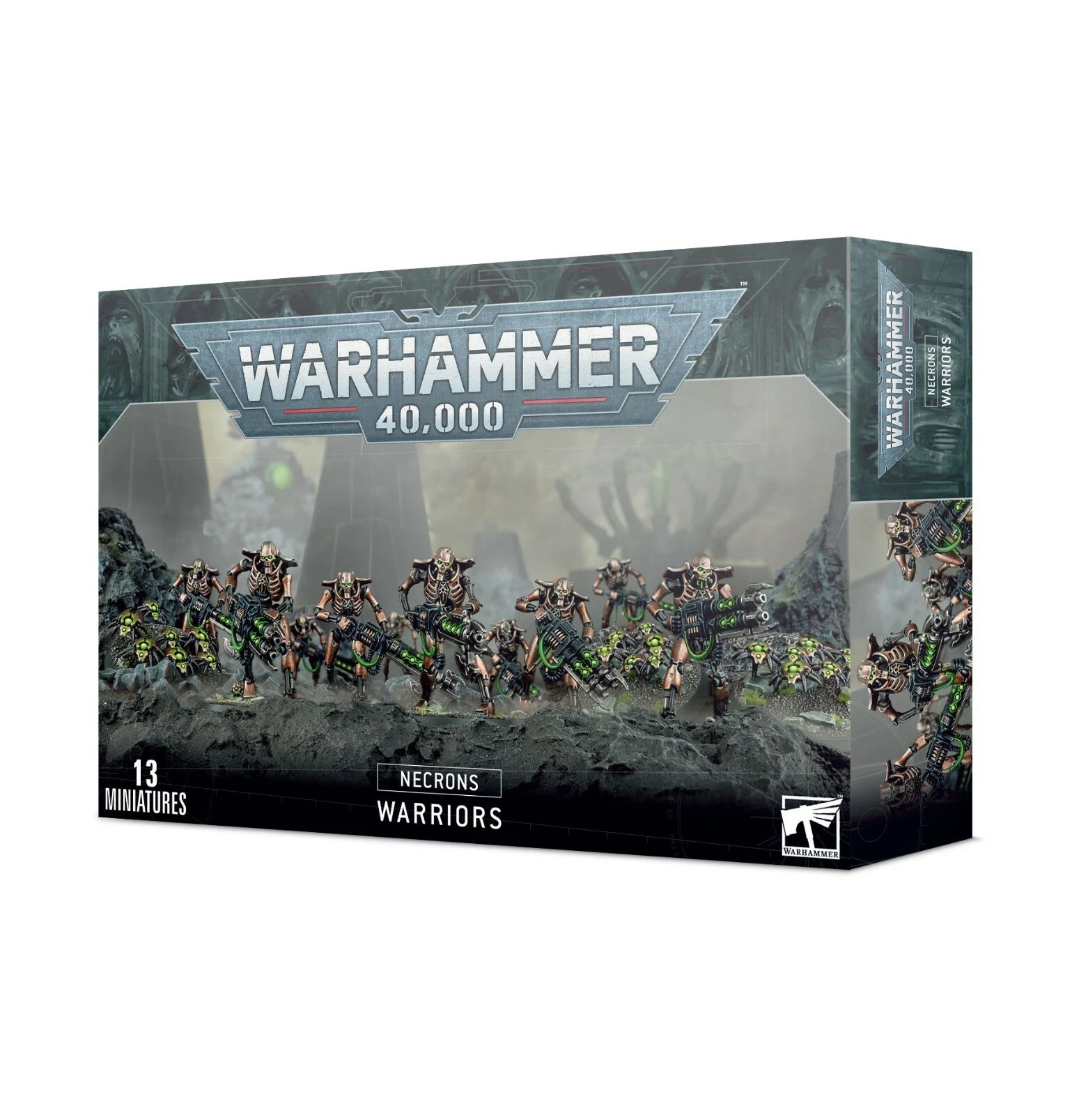 40k Necrons : Warriors x 10, Canoptek scarab swarms x3 • NOS 40k Necrons : Warriors x 10, Canoptek scarab swarms x3 • NOS