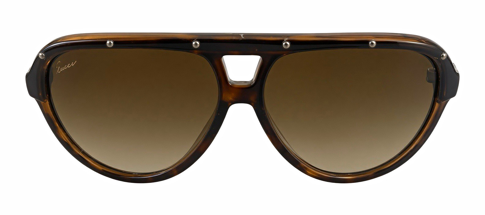 Gucci GG 3720/S HYACC Aviator Tortoise Brown Gradient Sunglasses 59-12 140