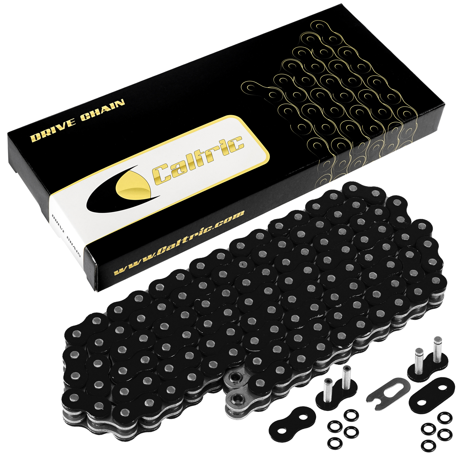 525 X 120 Links Motorcycle Atv Black O-Ring Drive Chain 525-Pitch 120-Links 525 X 120 Links Motorcycle Atv Black O-Ring Drive Chain 525-Pitch 120-Links